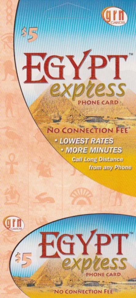 Usagée/Used Nile Telecom 7.5 U Egypte L&G Phonecard EGY-N-? SN502A 