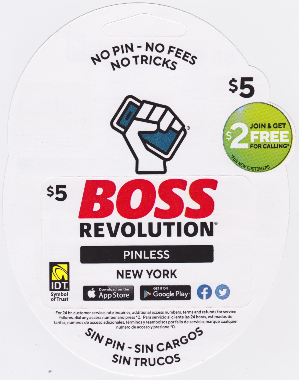 Boss Revol-on New $5