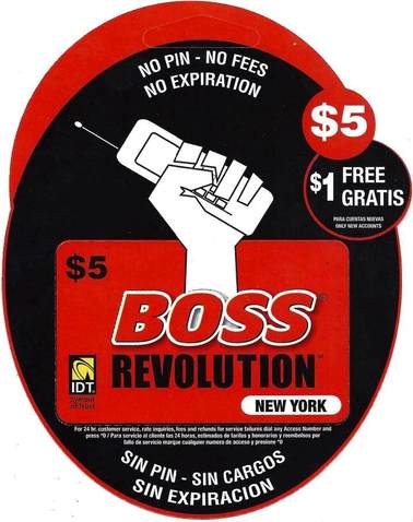 Boss Revolution NY $5