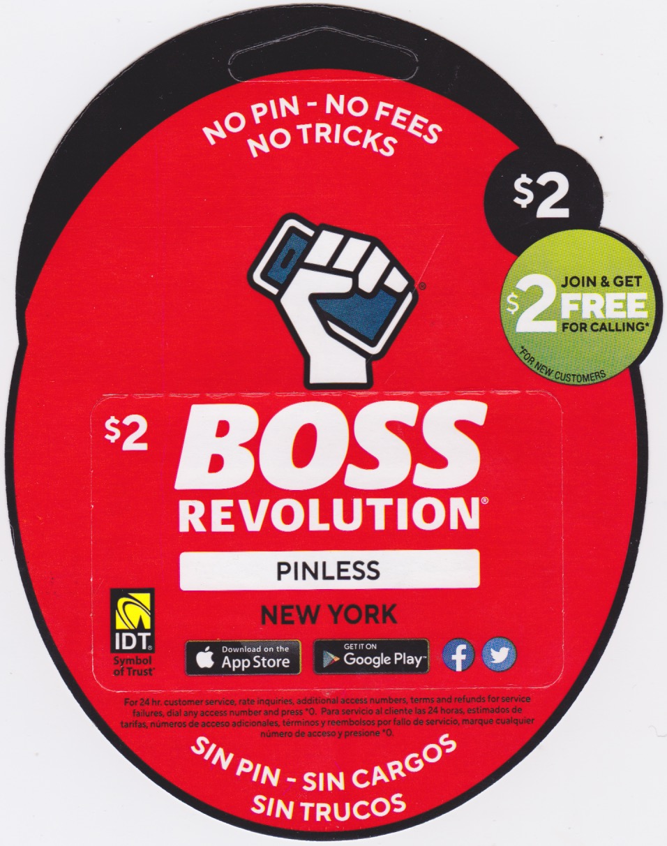 Boss Revol-on NY $2